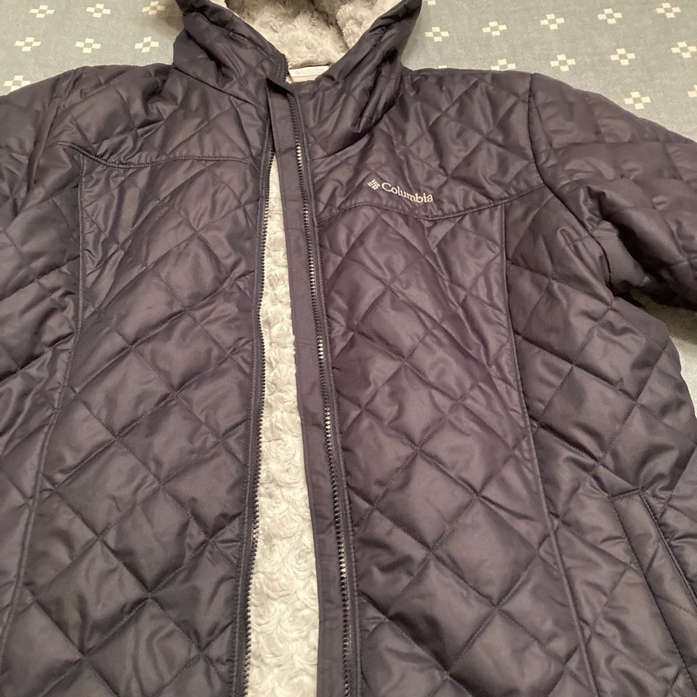 Navy Columbia Jacket 1x